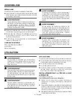 Предварительный просмотр 14 страницы RIDGID JOBMAX R8223412 Operator'S Manual