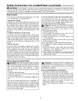 Предварительный просмотр 3 страницы RIDGID JP0610 Operator'S Manual