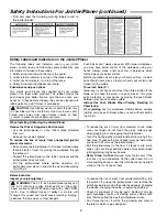 Предварительный просмотр 4 страницы RIDGID JP0610 Operator'S Manual