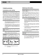 Предварительный просмотр 17 страницы RIDGID K-1500SP Manual