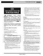 Preview for 26 page of RIDGID K-380 Operating Instructions Manual