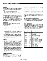 Предварительный просмотр 14 страницы RIDGID K-39 Operator'S Manual