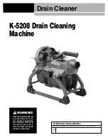 Preview for 1 page of RIDGID K-5208 Quick Start Manual