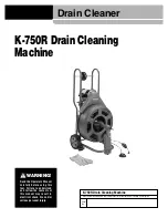 Preview for 3 page of RIDGID K-750R Manual