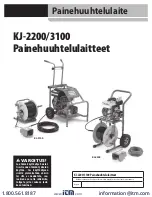 Предварительный просмотр 205 страницы RIDGID KJ-3100 Water Operator'S Manual