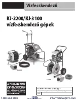 Предварительный просмотр 307 страницы RIDGID KJ-3100 Water Operator'S Manual