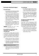 Preview for 10 page of RIDGID Kollmann KJ-2200 Operating Instructions Manual