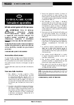 Предварительный просмотр 29 страницы RIDGID Kollmann KJ-2200 Operating Instructions Manual