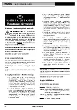 Предварительный просмотр 101 страницы RIDGID Kollmann KJ-2200 Operating Instructions Manual