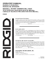 Предварительный просмотр 24 страницы RIDGID MEGAMax R86403 Operator'S Manual