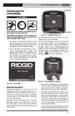 Preview for 161 page of RIDGID micro CA-300 Operator'S Manual