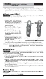 Preview for 246 page of RIDGID Micro CM-100 Original Instructions Manual