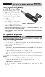 Preview for 9 page of RIDGID micro HM-100 Operator'S Manual