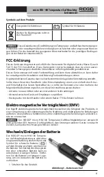 Preview for 43 page of RIDGID micro HM-100 Operator'S Manual