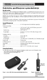 Preview for 102 page of RIDGID micro HM-100 Operator'S Manual