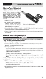 Preview for 135 page of RIDGID micro HM-100 Operator'S Manual