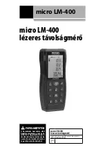 Предварительный просмотр 301 страницы RIDGID micro LM-400 Operator'S Manual