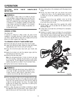 Предварительный просмотр 19 страницы RIDGID MS 1065LZ Operator'S Manual