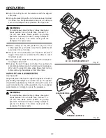 Предварительный просмотр 22 страницы RIDGID MS 1065LZ Operator'S Manual