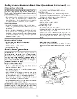 Предварительный просмотр 18 страницы RIDGID MS1060 Owner'S Manual