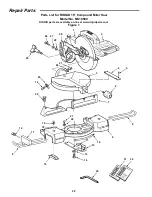 Предварительный просмотр 28 страницы RIDGID MS1060 Owner'S Manual