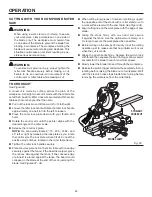 Предварительный просмотр 24 страницы RIDGID MS1250LZ Operator'S Manual