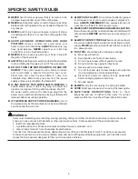 Предварительный просмотр 5 страницы RIDGID MS1250LZ1 Operator'S Manual