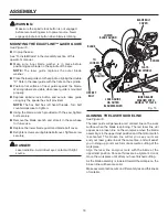 Предварительный просмотр 18 страницы RIDGID MS1250LZ1 Operator'S Manual