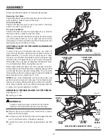 Предварительный просмотр 19 страницы RIDGID MS1250LZ1 Operator'S Manual