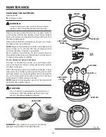 Предварительный просмотр 32 страницы RIDGID MS1250LZ1 Operator'S Manual