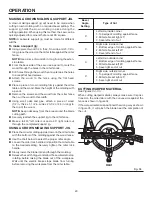 Предварительный просмотр 29 страницы RIDGID MS1250LZA Operator'S Manual