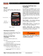 Предварительный просмотр 9 страницы RIDGID NaviTrack 10 Operator'S Manual