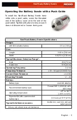 Preview for 3 page of RIDGID NaviTrack Battery Sonde Instructions Manual