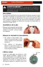 Preview for 8 page of RIDGID NaviTrack Battery Sonde Instructions Manual