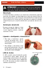 Preview for 14 page of RIDGID NaviTrack Battery Sonde Instructions Manual