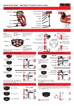 Предварительный просмотр 2 страницы RIDGID NAVITRACK Quick Start Manual