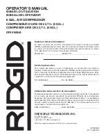 Предварительный просмотр 44 страницы RIDGID OF60150HA Operator'S Manual