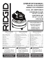 Предварительный просмотр 1 страницы RIDGID OF60150HB Operator'S Manual