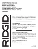 Предварительный просмотр 44 страницы RIDGID OF60150HB Operator'S Manual