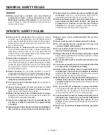 Предварительный просмотр 4 страницы RIDGID OL40135SS Operator'S Manual