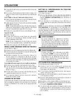 Предварительный просмотр 28 страницы RIDGID OL40135SS Operator'S Manual