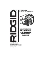 Preview for 25 page of RIDGID OL50135AL Operator'S Manual