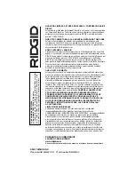 Preview for 48 page of RIDGID OL50135AL Operator'S Manual