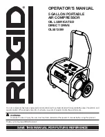 RIDGID OL50135W Operator'S Manual preview