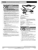 RIDGID Press Booster Instructions Manual preview