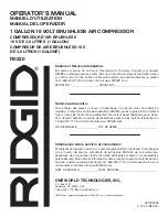 Preview for 36 page of RIDGID R0230 Operator'S Manual