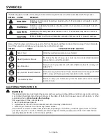 Preview for 5 page of RIDGID R040SCA Operator'S Manual