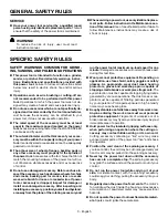 Preview for 3 page of RIDGID R1006 Operator'S Manual