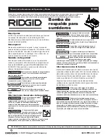 Preview for 9 page of RIDGID R12V Operating Instructions & Parts Manual