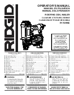 Предварительный просмотр 1 страницы RIDGID R175RNE Operator'S Manual